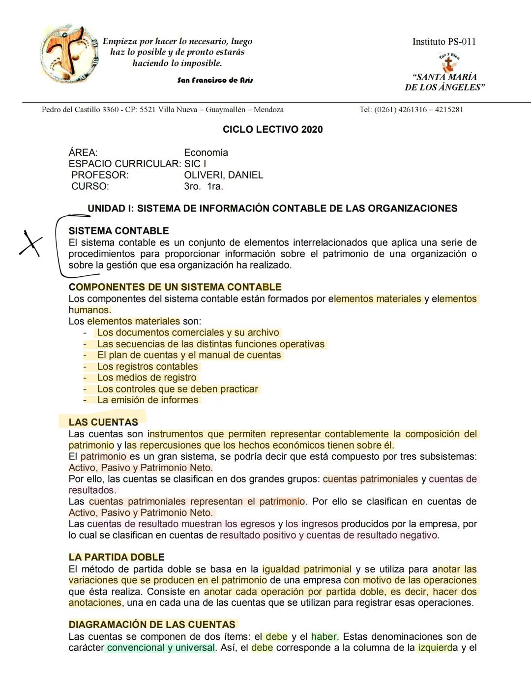--- OCR Start ---
Empieza por hacer lo necesario, luego
haz lo posible y de pronto estarás
haciendo lo imposible.
San Francisco de Asis
Inst