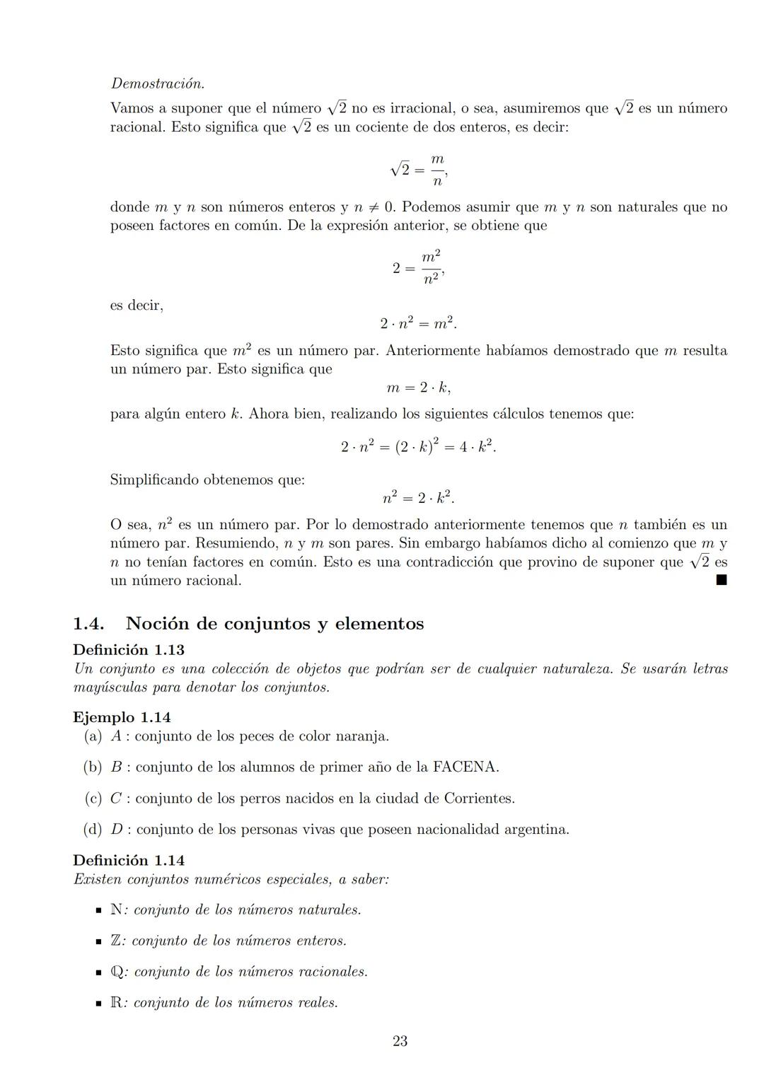 # ÁLGEBRA I
24 de febrero de 2025
1 Índice
1. LÓGICA Y CONJUNTOS
1.1. Proposiciones
1.2. Conectivos lógicos
1.2.1. Negación.
1.2.2. Conju