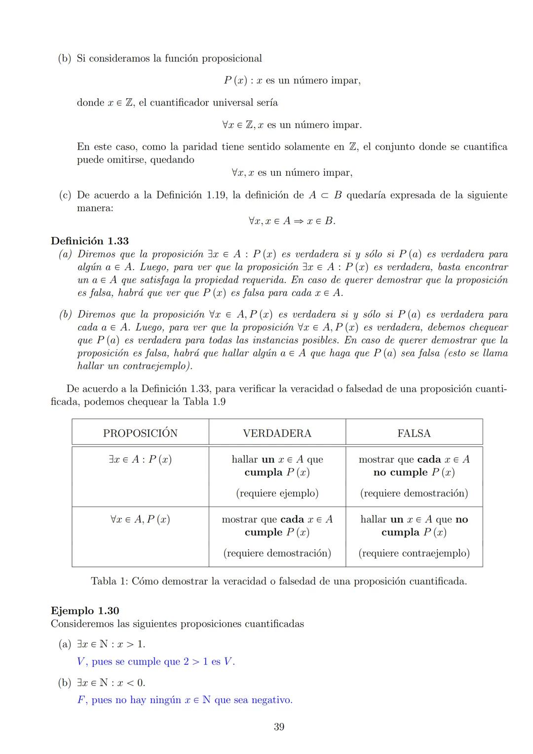 # ÁLGEBRA I
24 de febrero de 2025
1 Índice
1. LÓGICA Y CONJUNTOS
1.1. Proposiciones
1.2. Conectivos lógicos
1.2.1. Negación.
1.2.2. Conju