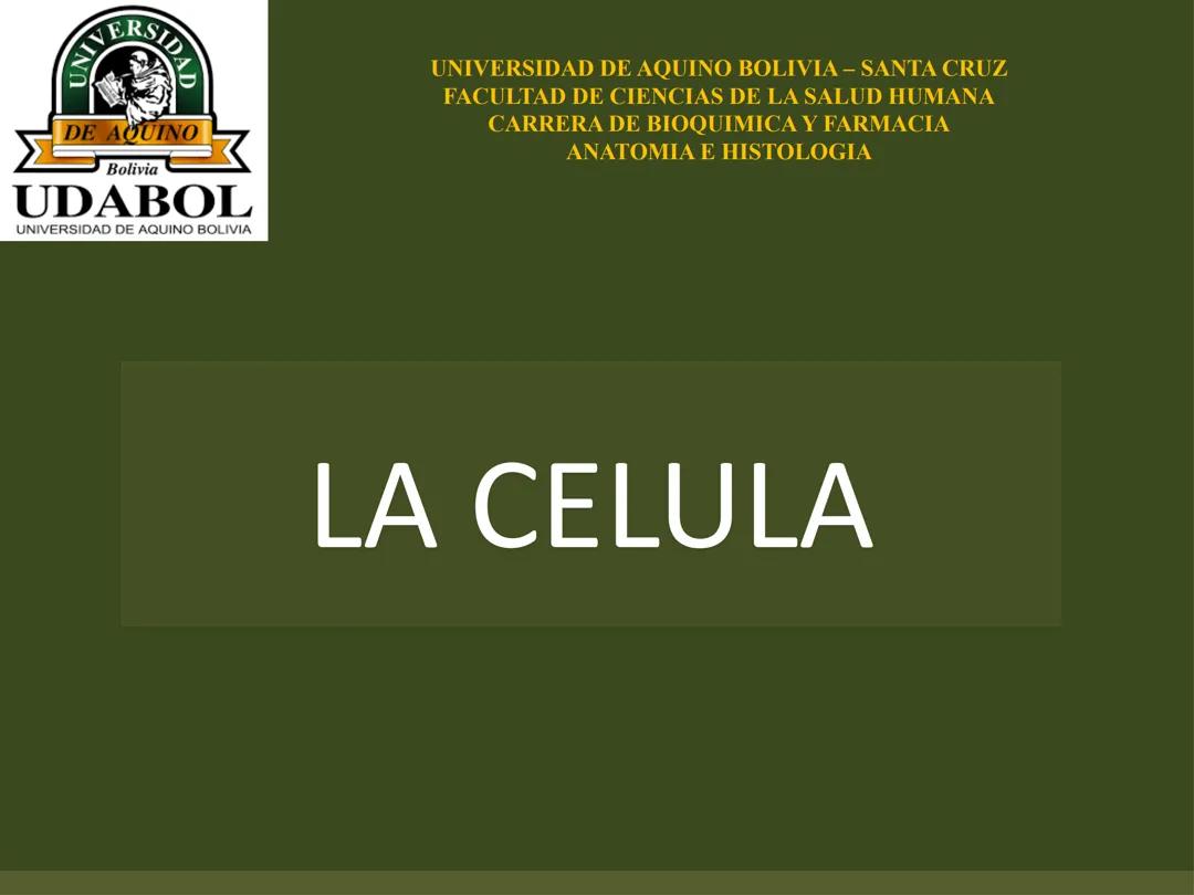 La célula