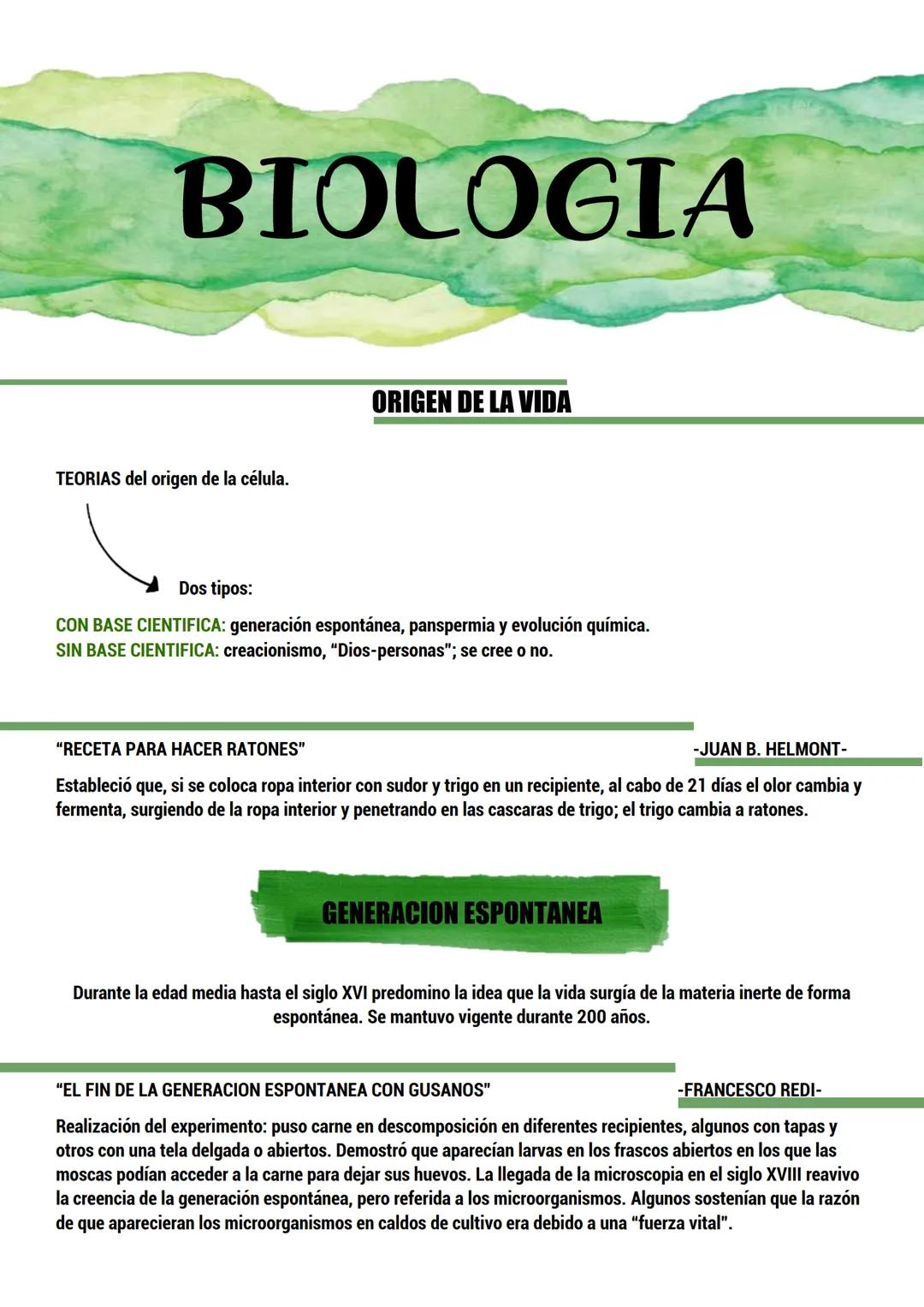 Biología I