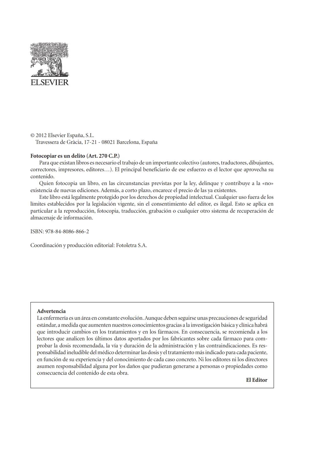 Farmacolog
enenfermer
Farmacología
en enfermería
3.ª edición
Silvia Castells Molina
Margarita Hernández Pérez
ய
ADI
。
lineaz
NOO
ELSEVIER
ww