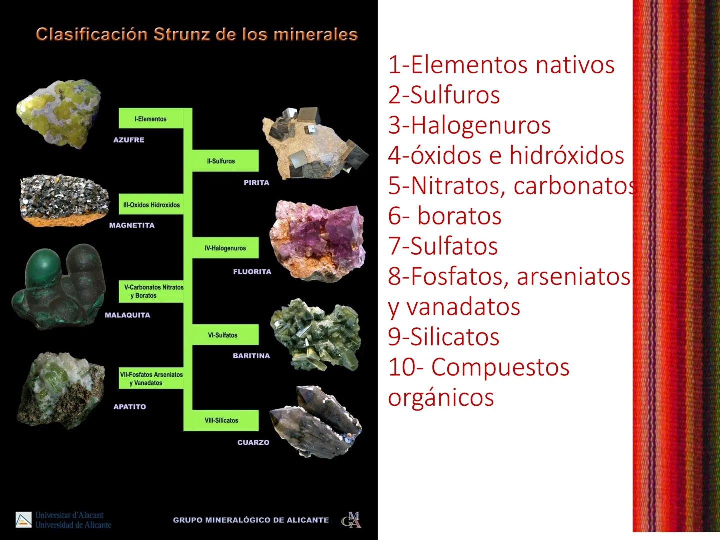 Trabajo práctico N° 3
MINERALES
CLASIFICACIÓN Y PROPIEDADES FÍSICAS
123RF
123RF
123RF
123RF
123RF
Facultad de Ciencias Naturales
Uni