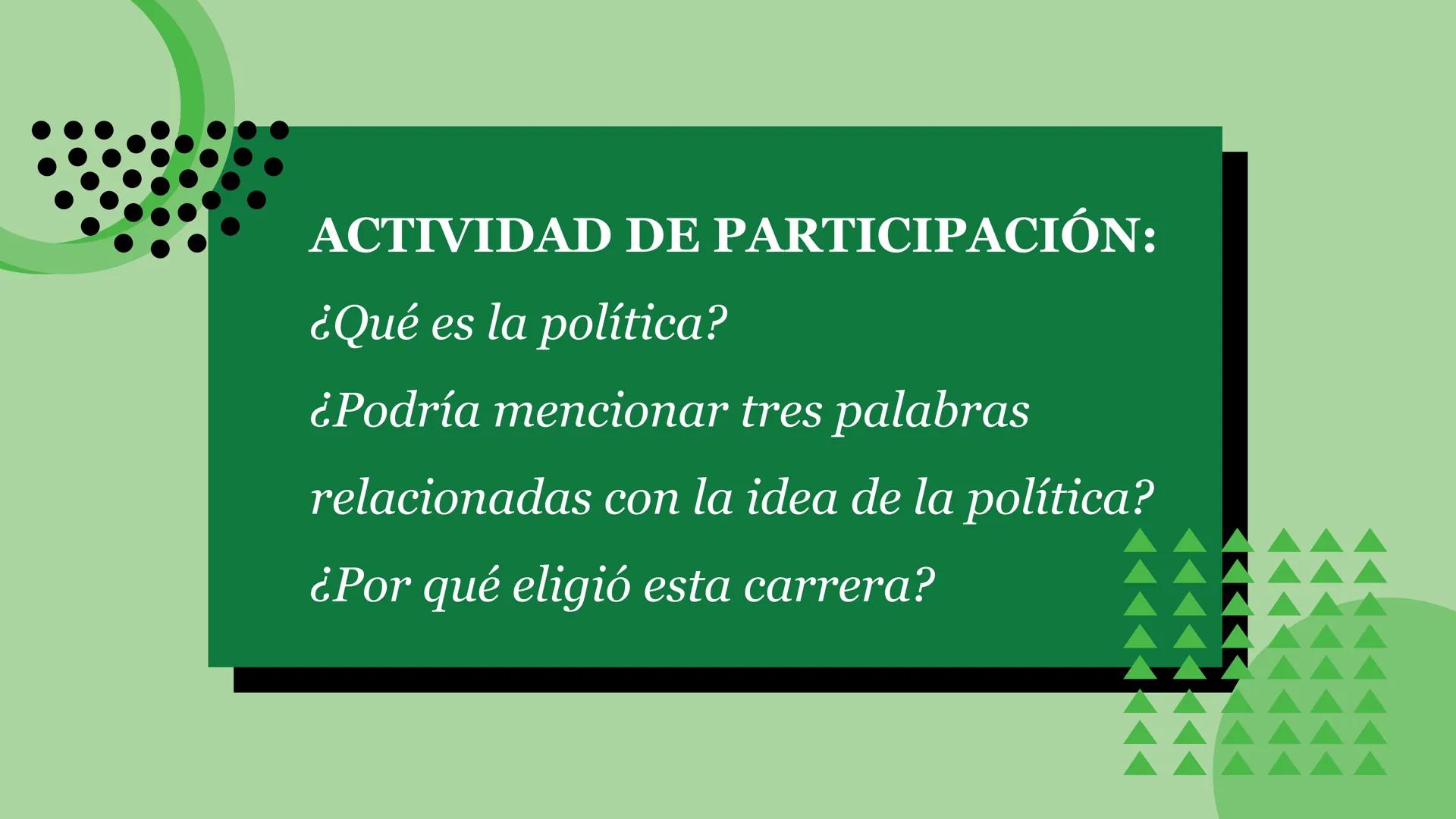 # UNIVERSIDAD DE CIENCIAS
# EMPRESARIALES Y SOCIALES
Lic. en Ciencia Politica y de Gobierno
# CIENCIA POLÍTICA
* Prof. Federico Mariño
*