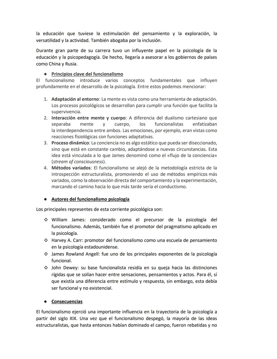 Funcionalismo
Corriente de pensamiento que busca entender a la sociedad como un sistema de partes
interrelacionadas, teniendo cada una de es