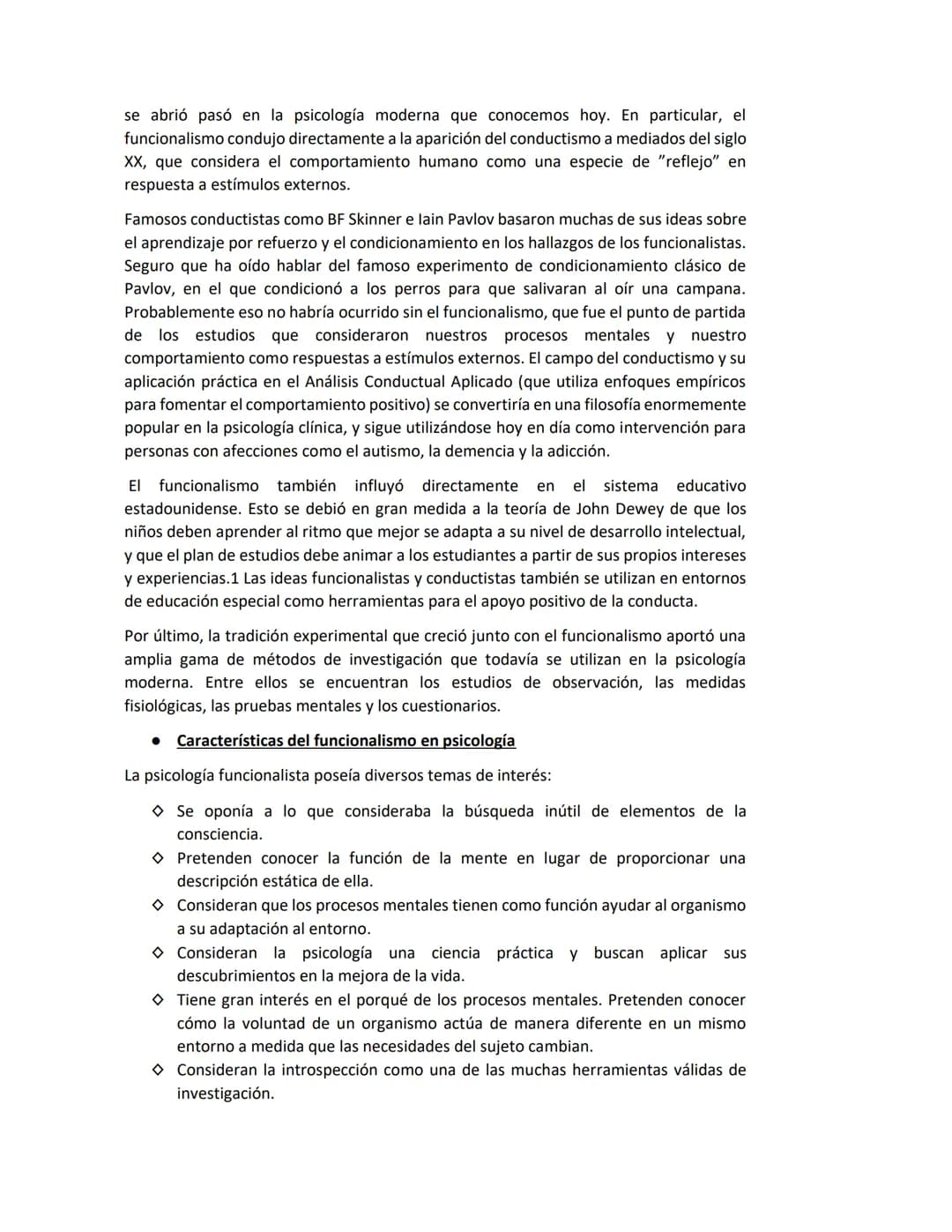 Funcionalismo
Corriente de pensamiento que busca entender a la sociedad como un sistema de partes
interrelacionadas, teniendo cada una de es