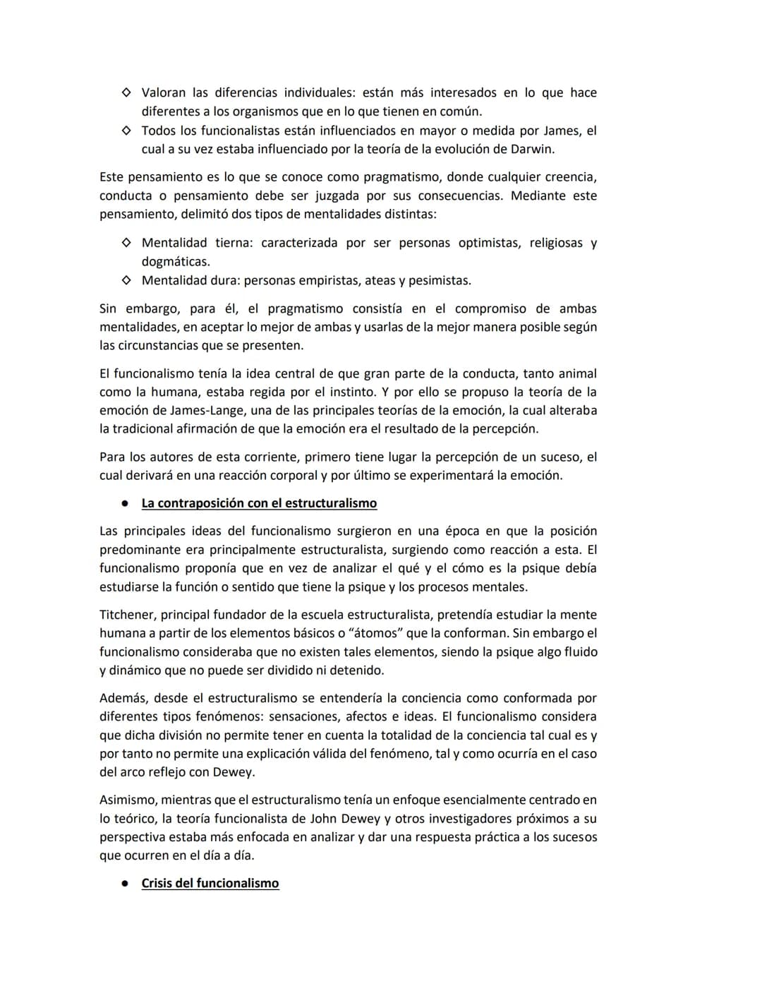 Funcionalismo
Corriente de pensamiento que busca entender a la sociedad como un sistema de partes
interrelacionadas, teniendo cada una de es