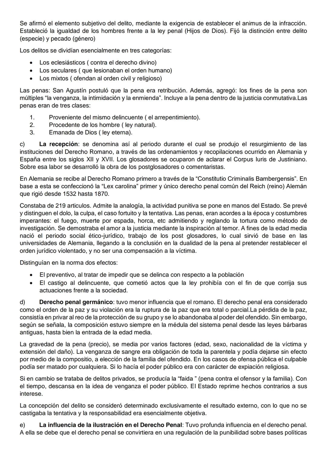 UNIDAD 1. INTRODUCCIÓN
PUNTO 1
Derecho Penal: Denominación. Definición y contenido. Caracteres. El Derecho Penal como parte del
ordenamiento