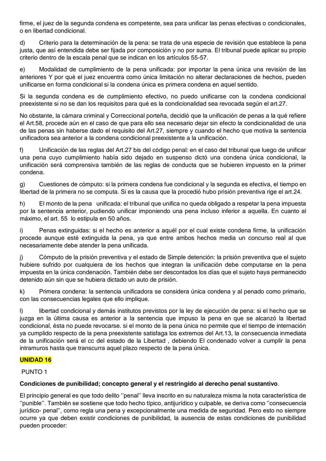 UNIDAD 1. INTRODUCCIÓN
PUNTO 1
Derecho Penal: Denominación. Definición y contenido. Caracteres. El Derecho Penal como parte del
ordenamiento