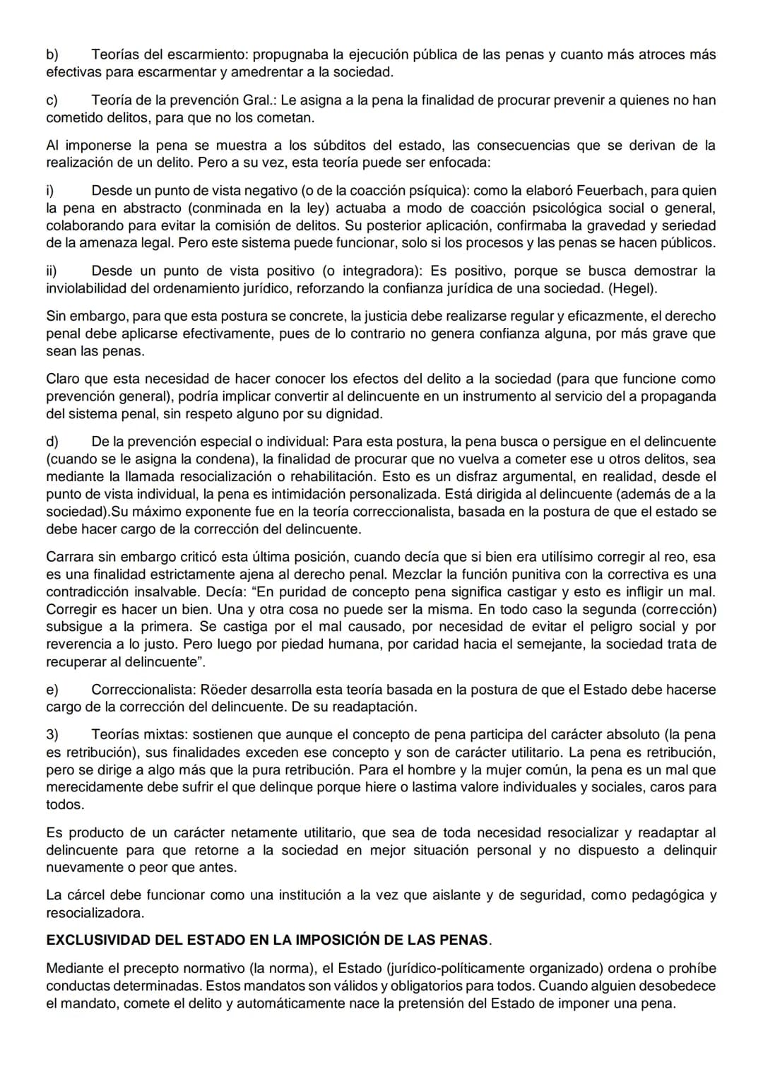 UNIDAD 1. INTRODUCCIÓN
PUNTO 1
Derecho Penal: Denominación. Definición y contenido. Caracteres. El Derecho Penal como parte del
ordenamiento