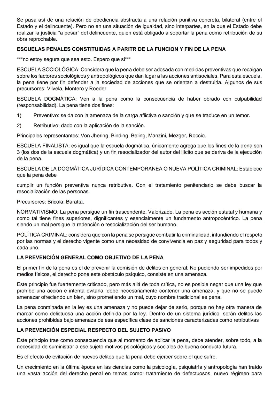 UNIDAD 1. INTRODUCCIÓN
PUNTO 1
Derecho Penal: Denominación. Definición y contenido. Caracteres. El Derecho Penal como parte del
ordenamiento