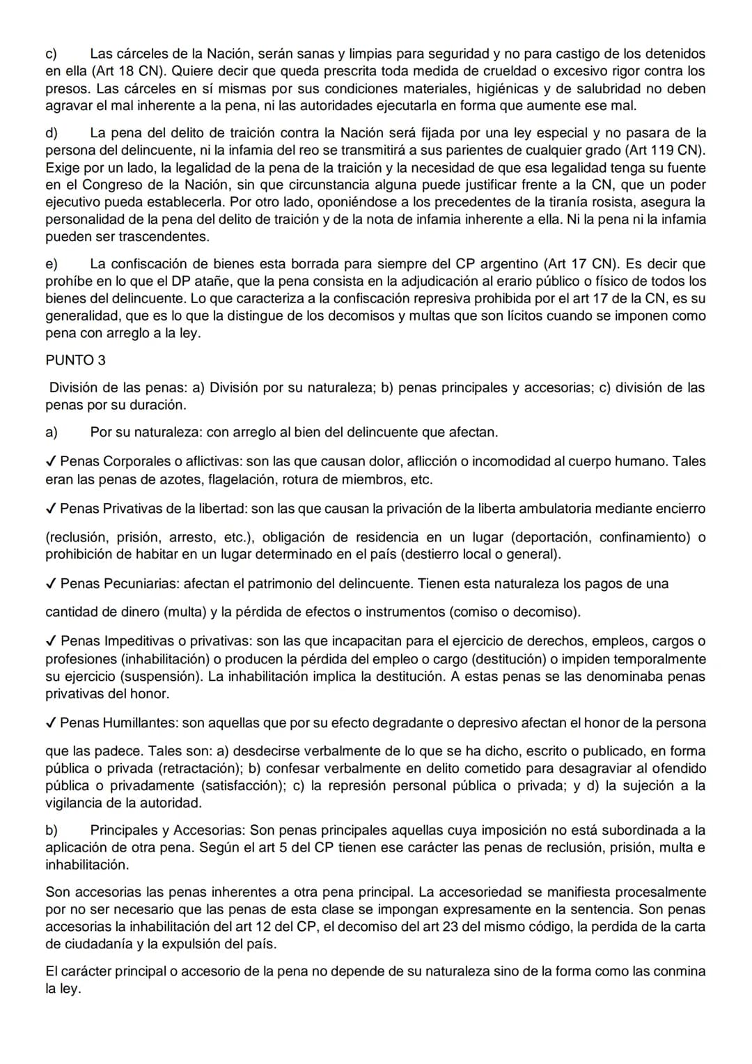 UNIDAD 1. INTRODUCCIÓN
PUNTO 1
Derecho Penal: Denominación. Definición y contenido. Caracteres. El Derecho Penal como parte del
ordenamiento