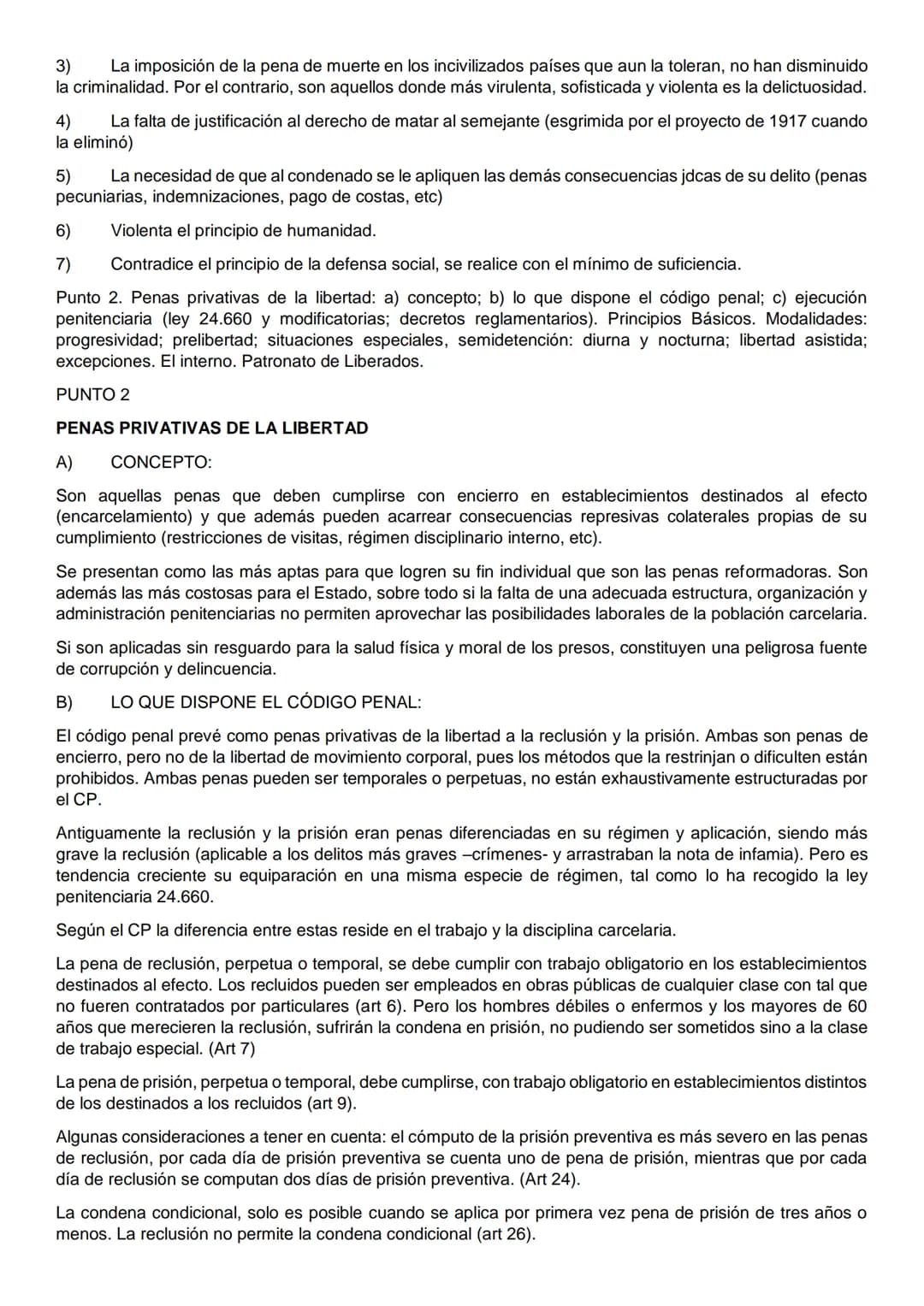 UNIDAD 1. INTRODUCCIÓN
PUNTO 1
Derecho Penal: Denominación. Definición y contenido. Caracteres. El Derecho Penal como parte del
ordenamiento