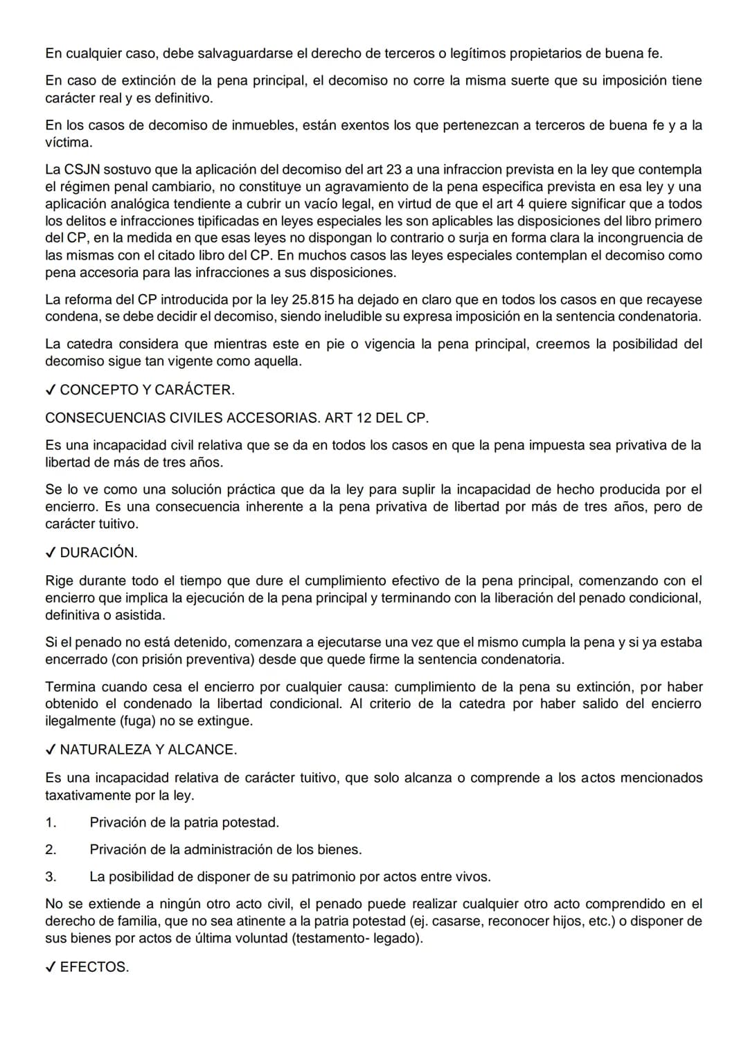 UNIDAD 1. INTRODUCCIÓN
PUNTO 1
Derecho Penal: Denominación. Definición y contenido. Caracteres. El Derecho Penal como parte del
ordenamiento