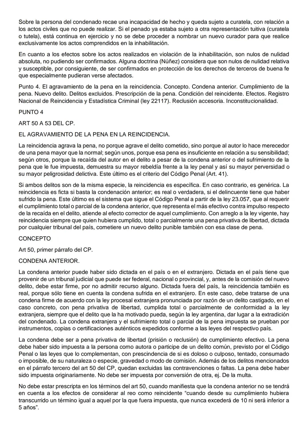 UNIDAD 1. INTRODUCCIÓN
PUNTO 1
Derecho Penal: Denominación. Definición y contenido. Caracteres. El Derecho Penal como parte del
ordenamiento