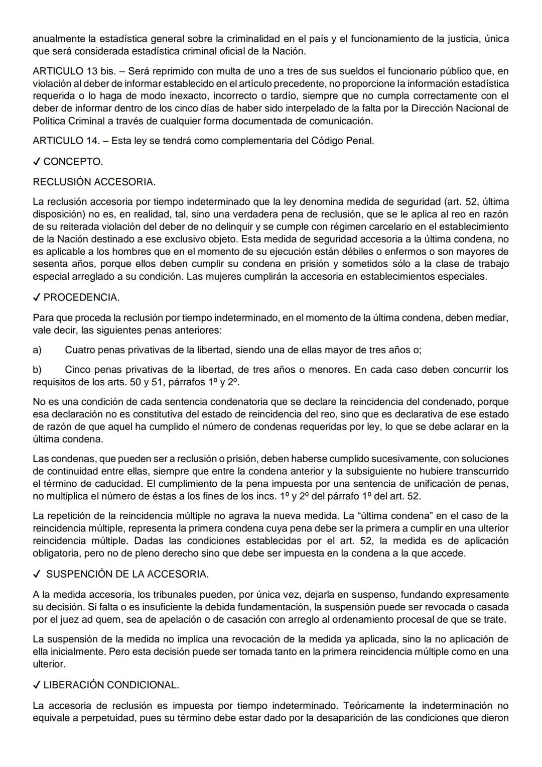 UNIDAD 1. INTRODUCCIÓN
PUNTO 1
Derecho Penal: Denominación. Definición y contenido. Caracteres. El Derecho Penal como parte del
ordenamiento