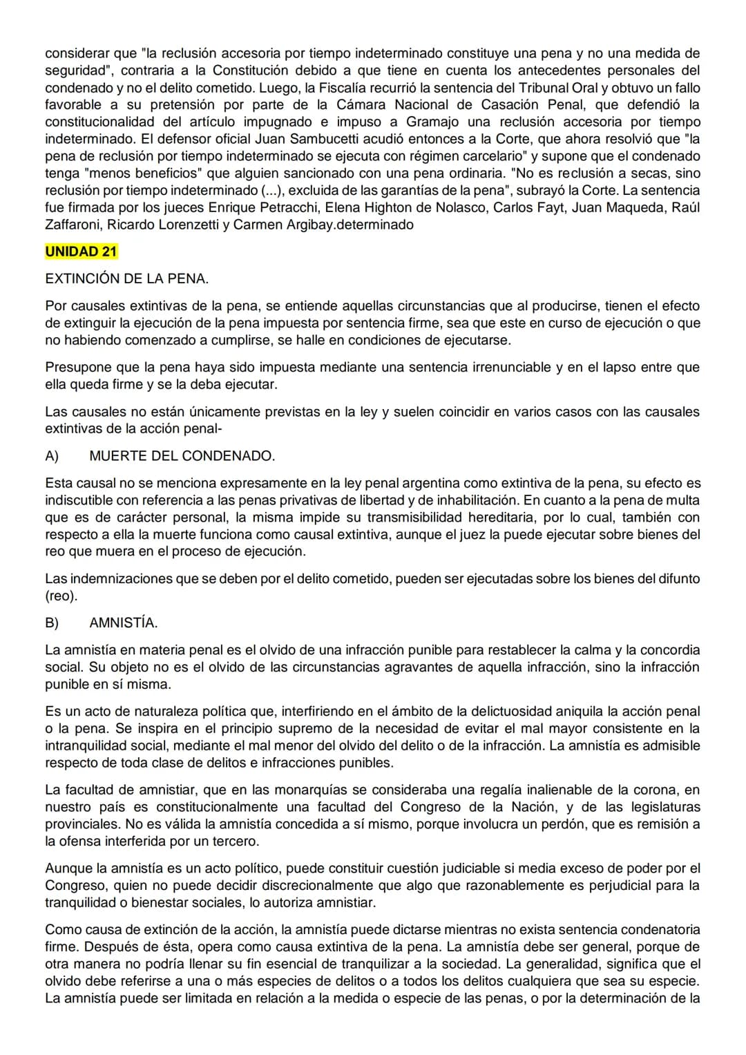 UNIDAD 1. INTRODUCCIÓN
PUNTO 1
Derecho Penal: Denominación. Definición y contenido. Caracteres. El Derecho Penal como parte del
ordenamiento