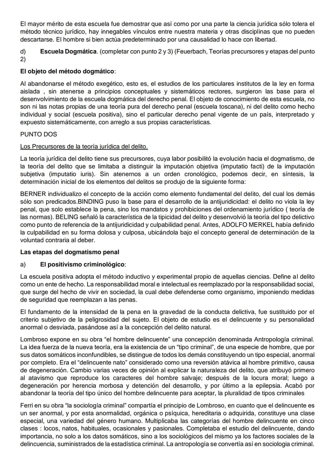UNIDAD 1. INTRODUCCIÓN
PUNTO 1
Derecho Penal: Denominación. Definición y contenido. Caracteres. El Derecho Penal como parte del
ordenamiento