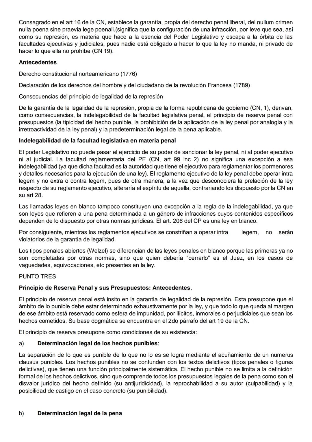 UNIDAD 1. INTRODUCCIÓN
PUNTO 1
Derecho Penal: Denominación. Definición y contenido. Caracteres. El Derecho Penal como parte del
ordenamiento