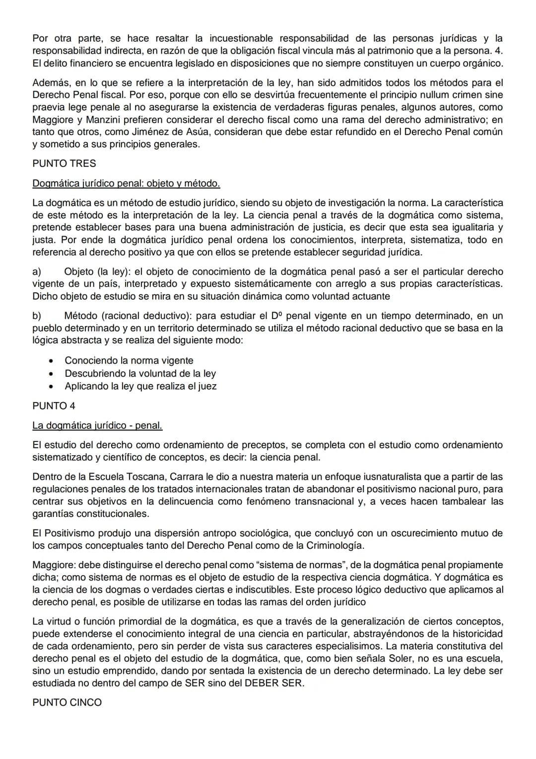 UNIDAD 1. INTRODUCCIÓN
PUNTO 1
Derecho Penal: Denominación. Definición y contenido. Caracteres. El Derecho Penal como parte del
ordenamiento