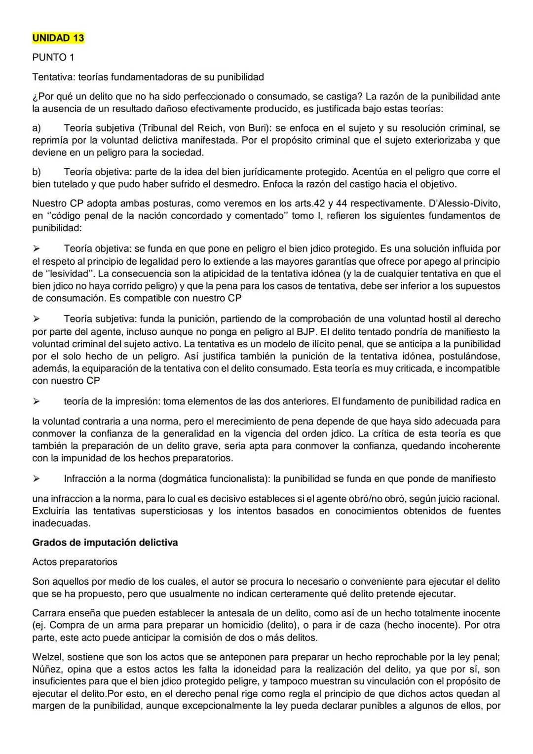 UNIDAD 1. INTRODUCCIÓN
PUNTO 1
Derecho Penal: Denominación. Definición y contenido. Caracteres. El Derecho Penal como parte del
ordenamiento