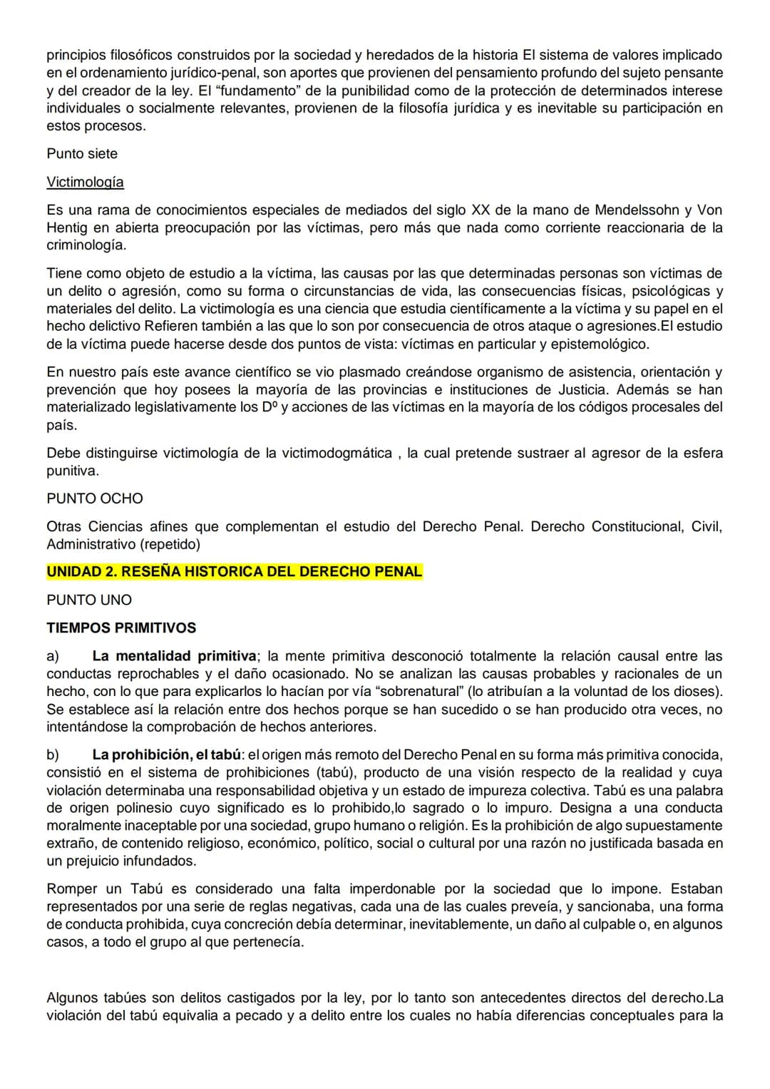 UNIDAD 1. INTRODUCCIÓN
PUNTO 1
Derecho Penal: Denominación. Definición y contenido. Caracteres. El Derecho Penal como parte del
ordenamiento