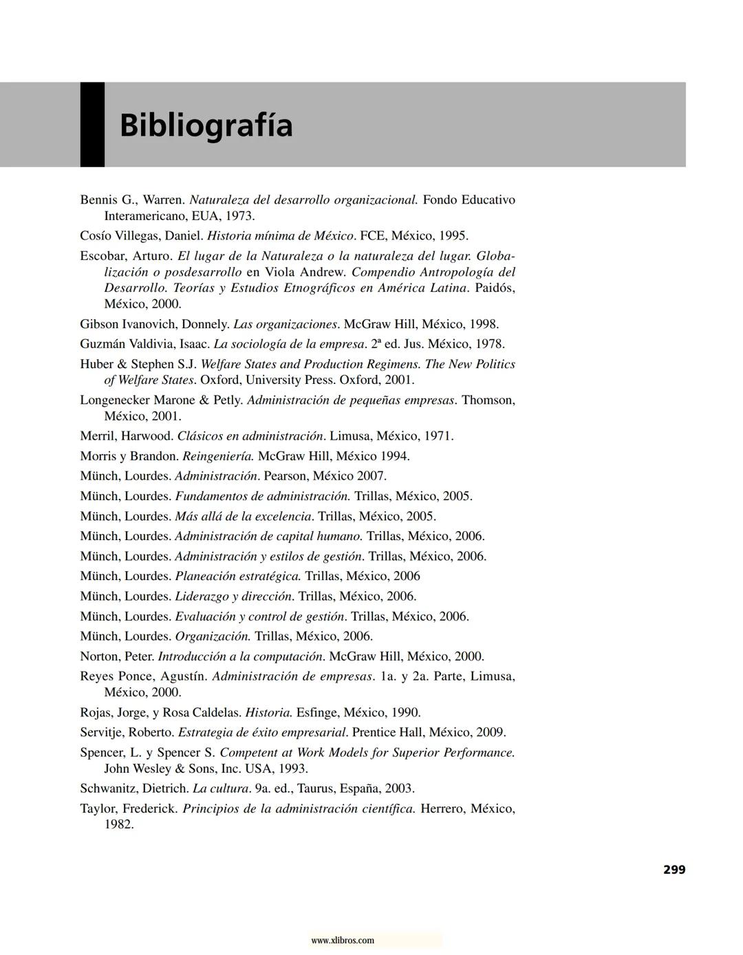 # ADMINISTRACIÓN
Gestión organizacional, enfoques
y proceso administrativo
Münch
www.xlibros.com # ADMINISTRACIÓN
Gestión organizac