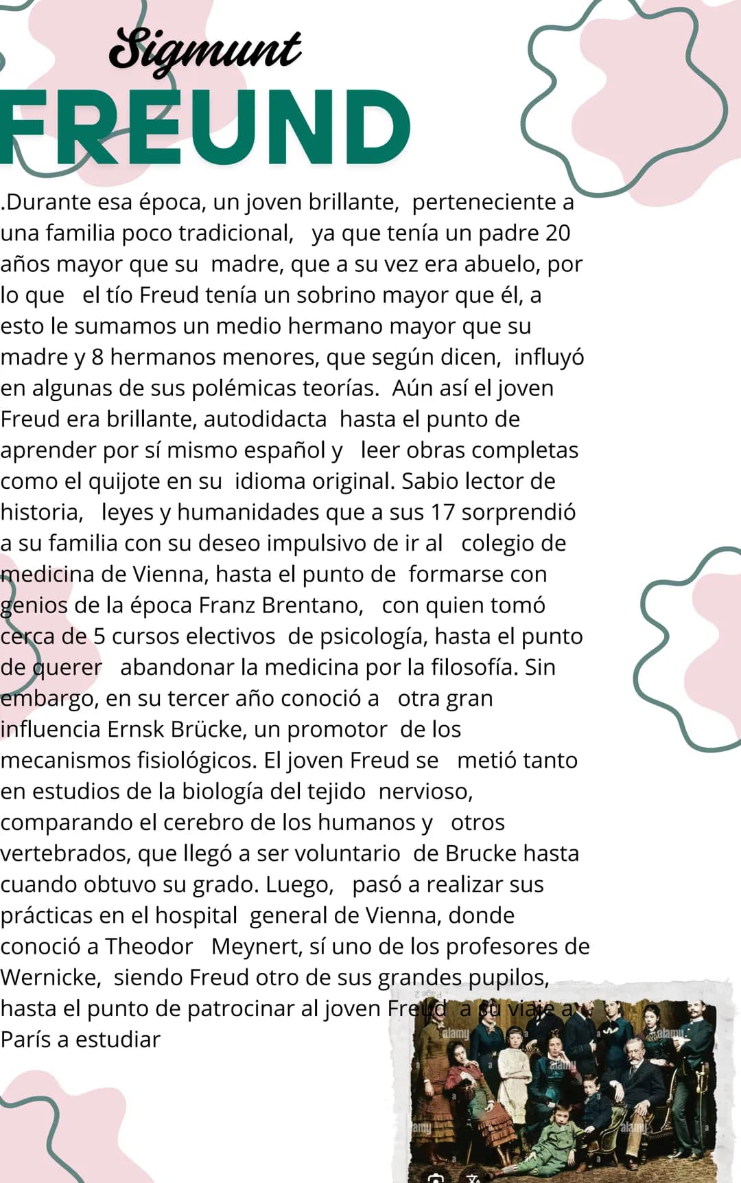 # SIGMUNT
# FREUND
Y EL PSICOANÁLISIS HISTERIA
aquella patología que en época victoriana era un diagnóstico
común, sin embargo poco explic