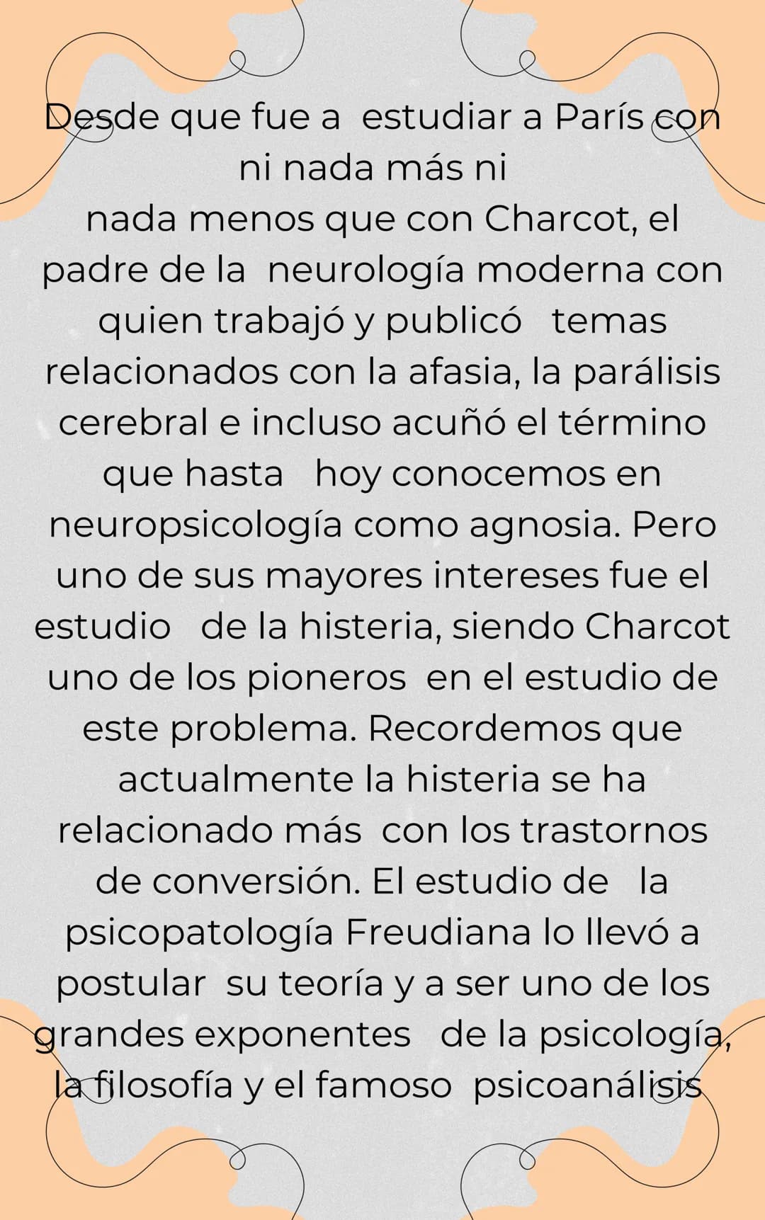 # SIGMUNT
# FREUND
Y EL PSICOANÁLISIS HISTERIA
aquella patología que en época victoriana era un diagnóstico
común, sin embargo poco explic