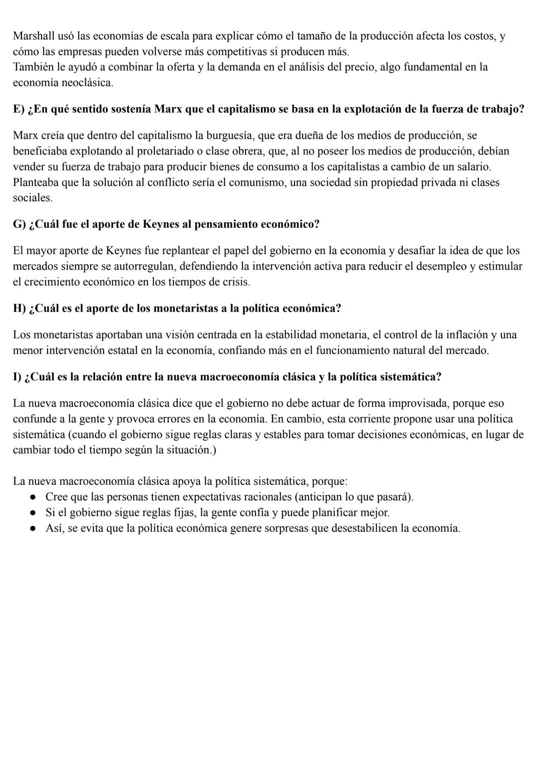 1) Escuela Mercantilista:
Trabajo practico Economía Política
La evolución del pensamiento económico
Se desarrolló entre el siglo XVI y princ