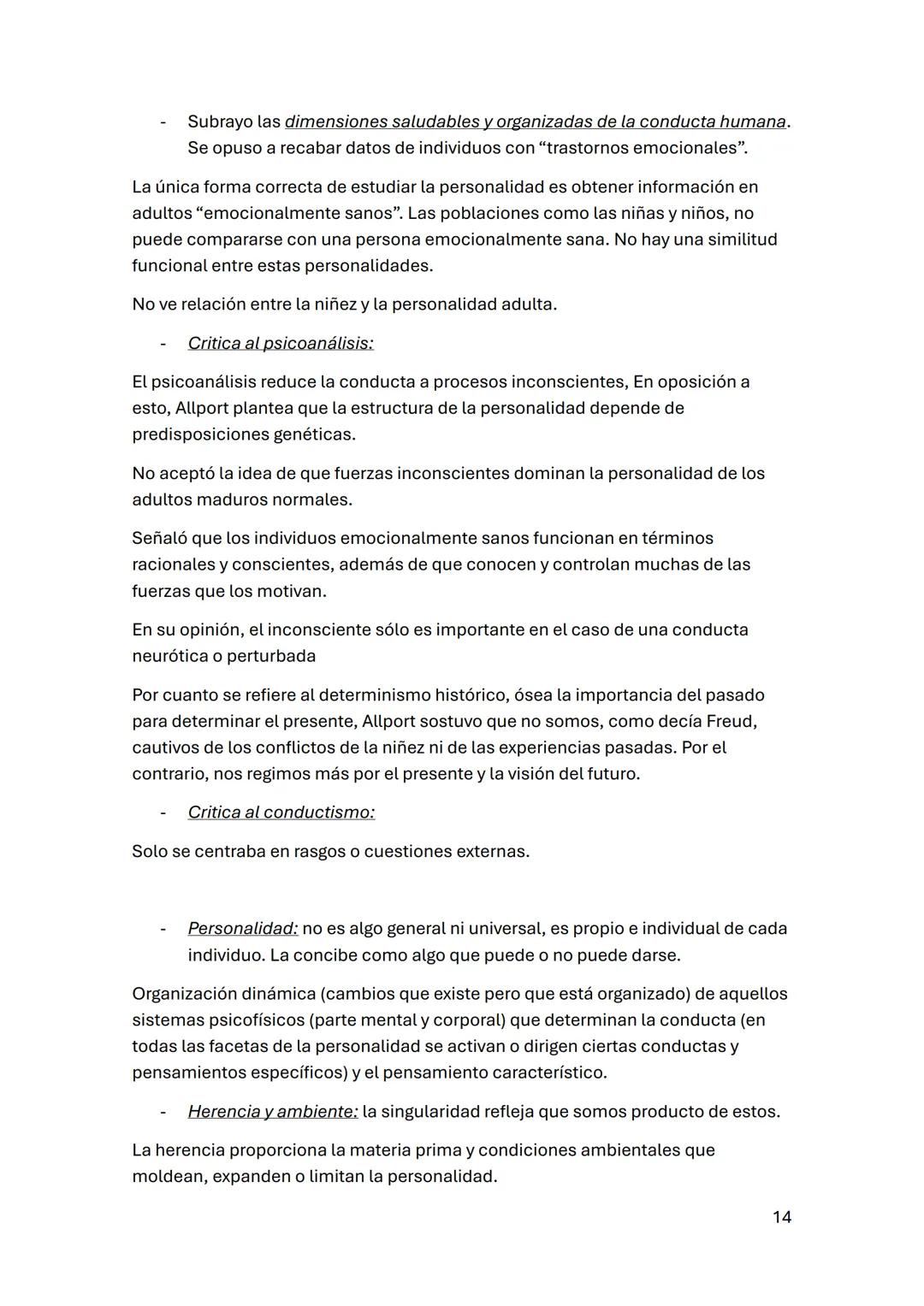 UNIDAD 1:
Cervone y pervin. Personalidad: teorías e investigación. Capitulo 1y 2.
Maneras de estudiar la personalidad: comparten las metas,