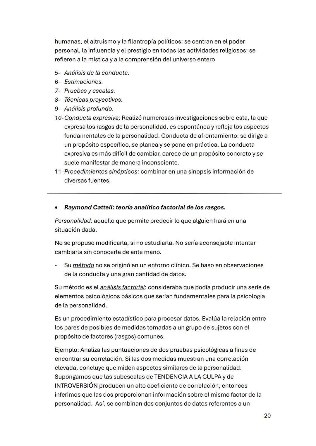 UNIDAD 1:
Cervone y pervin. Personalidad: teorías e investigación. Capitulo 1y 2.
Maneras de estudiar la personalidad: comparten las metas,