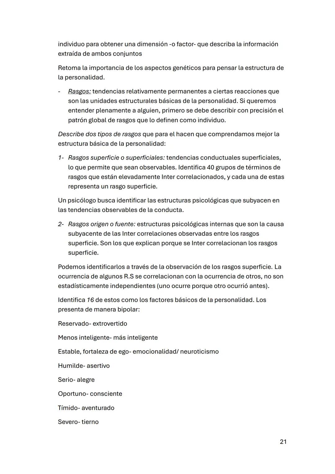 UNIDAD 1:
Cervone y pervin. Personalidad: teorías e investigación. Capitulo 1y 2.
Maneras de estudiar la personalidad: comparten las metas,