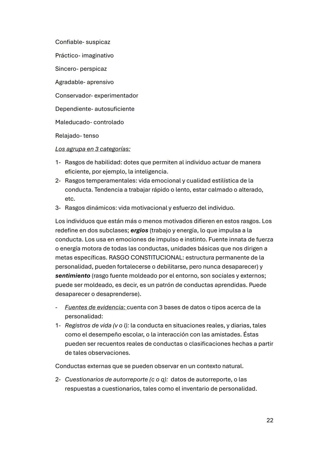 UNIDAD 1:
Cervone y pervin. Personalidad: teorías e investigación. Capitulo 1y 2.
Maneras de estudiar la personalidad: comparten las metas,