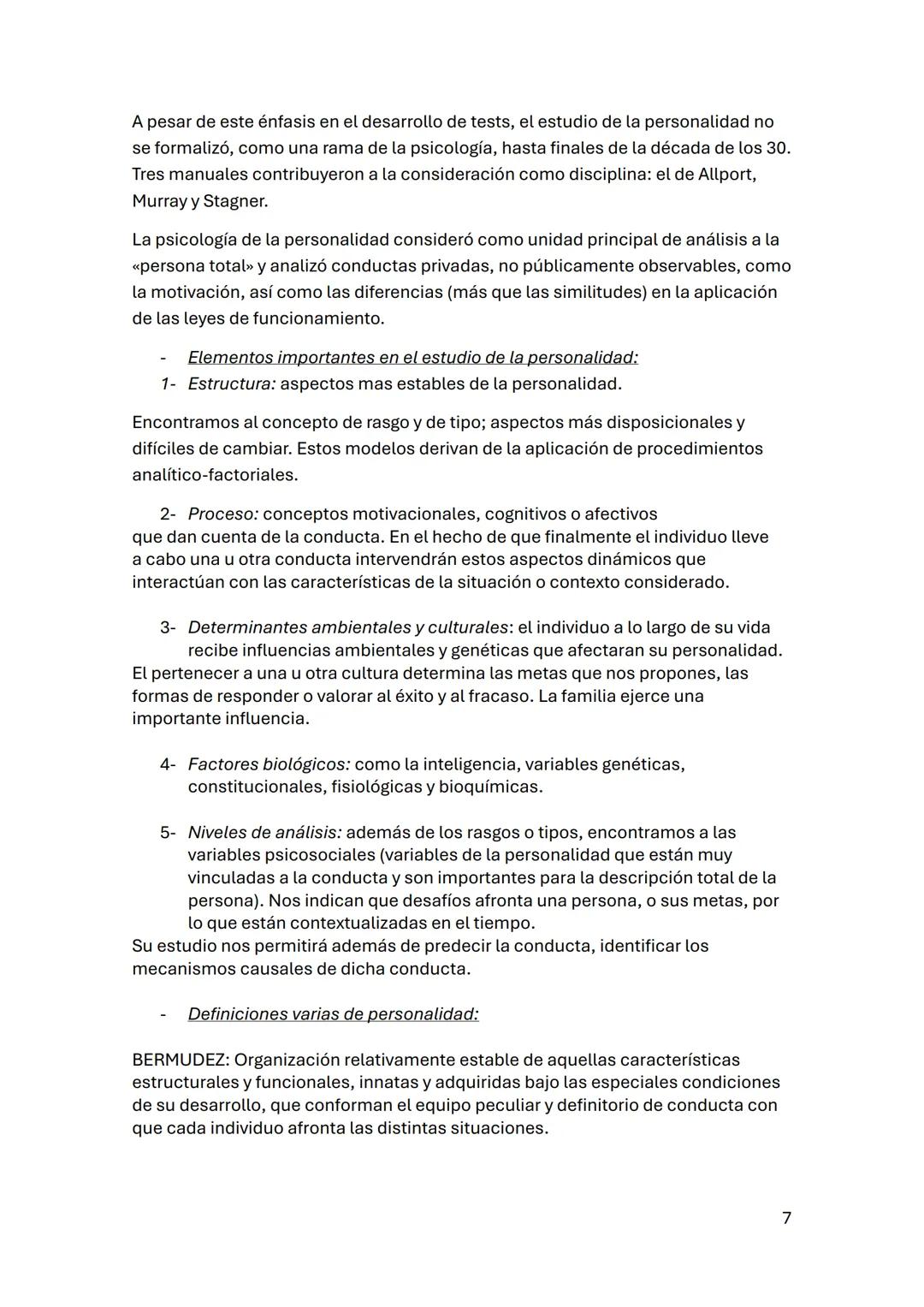 UNIDAD 1:
Cervone y pervin. Personalidad: teorías e investigación. Capitulo 1y 2.
Maneras de estudiar la personalidad: comparten las metas,