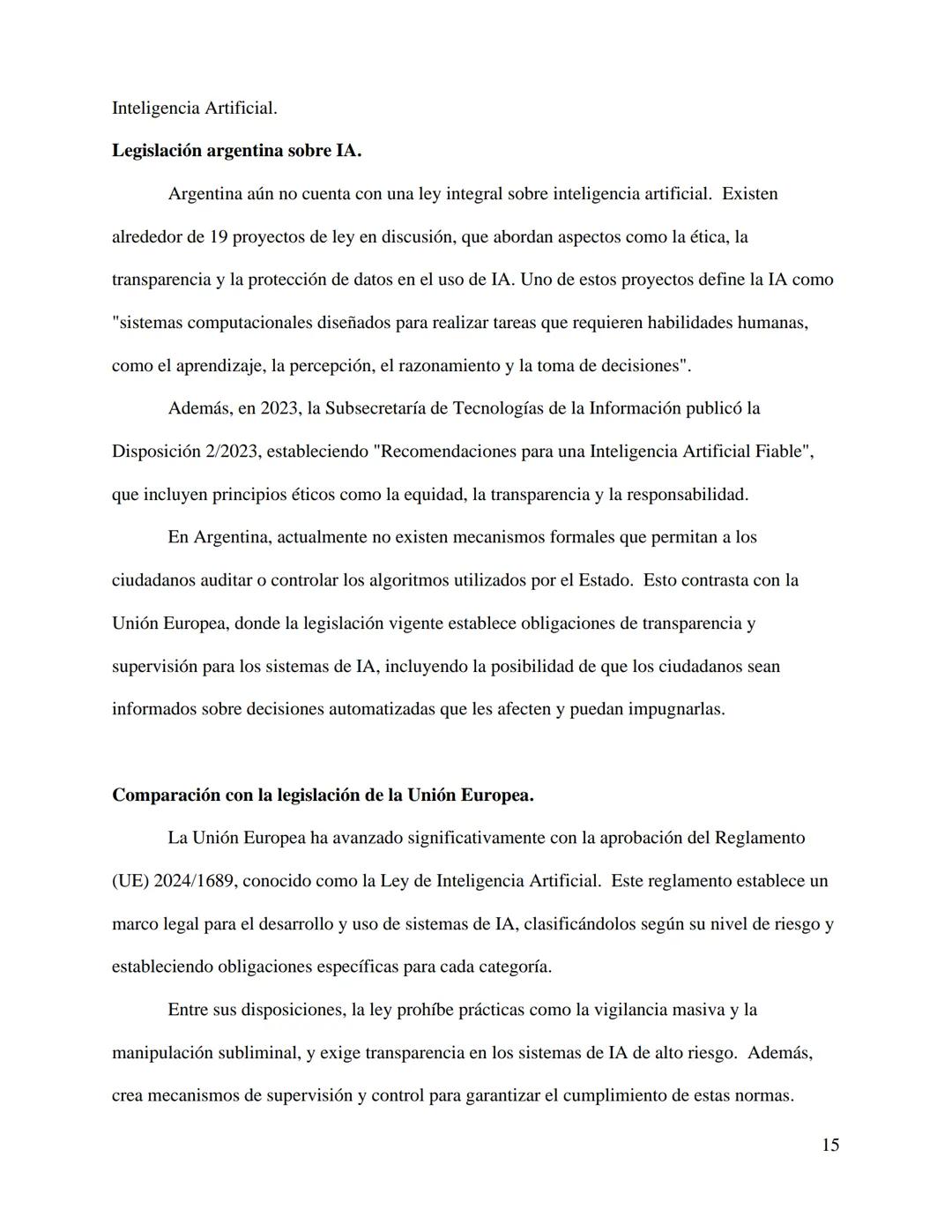 Inteligencia Artificial.
Inteligencia Artificial y Estado de Derecho.
Palacios Jazmín, Rodriguez Sofía, Torres Thomas, Rivarola Lautaro.