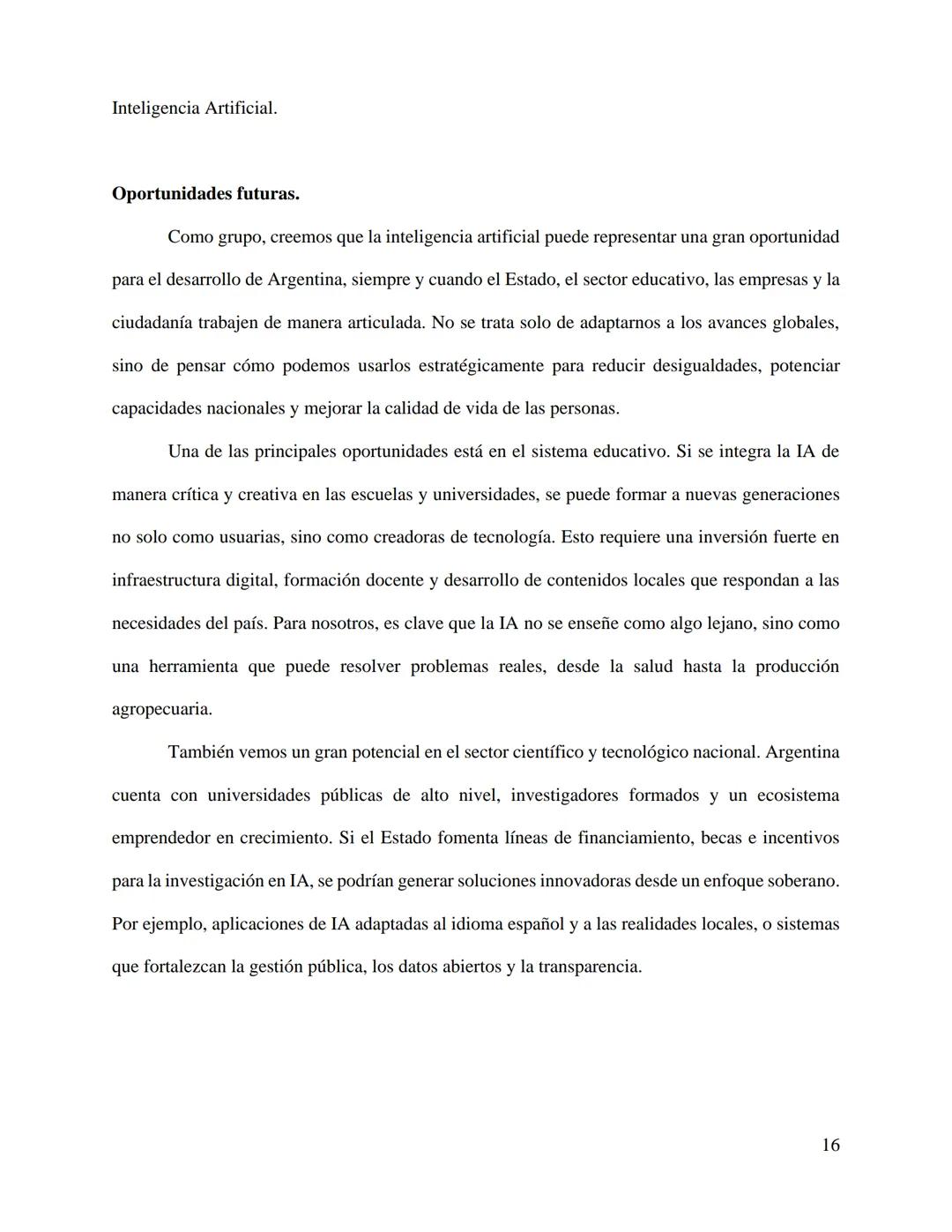 Inteligencia Artificial.
Inteligencia Artificial y Estado de Derecho.
Palacios Jazmín, Rodriguez Sofía, Torres Thomas, Rivarola Lautaro.