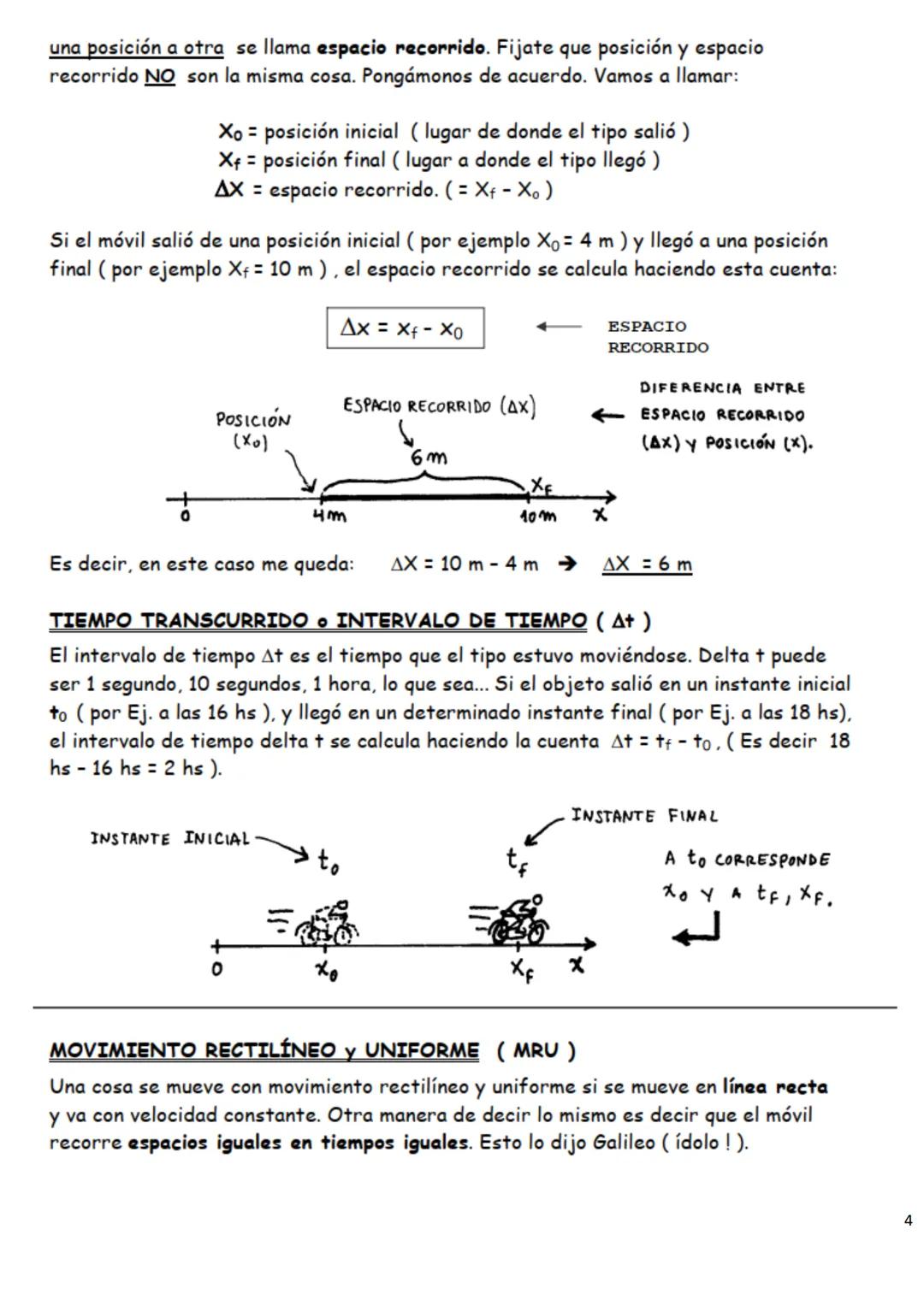 # CINEMÁTICA
## CONCEPTOS DE POSICIÓN, VELOCIDAD Y ACELERACIÓN
En cinemática hay tres cosas que tenés que conocer porque se usan todo el t