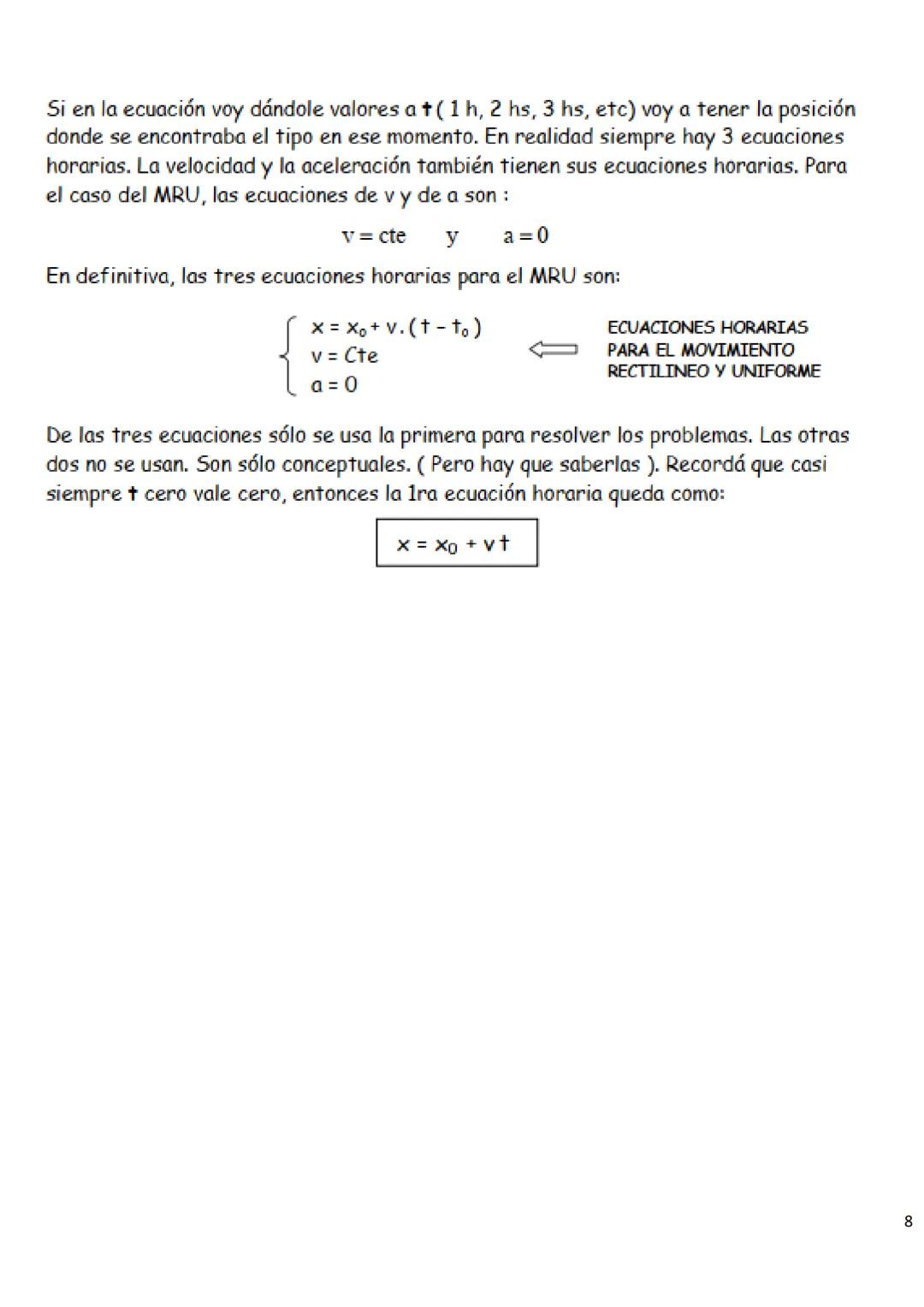 # CINEMÁTICA
## CONCEPTOS DE POSICIÓN, VELOCIDAD Y ACELERACIÓN
En cinemática hay tres cosas que tenés que conocer porque se usan todo el t