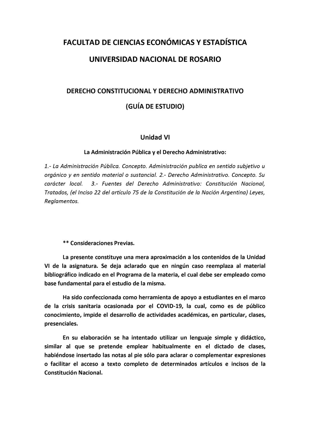 DERECHO CONSTITUCIONAL Y DERECHO ADMINISTRATIVO:
Se deja expresa constancia de que este resumen es meramente ilustrativo y se
confecciona a
