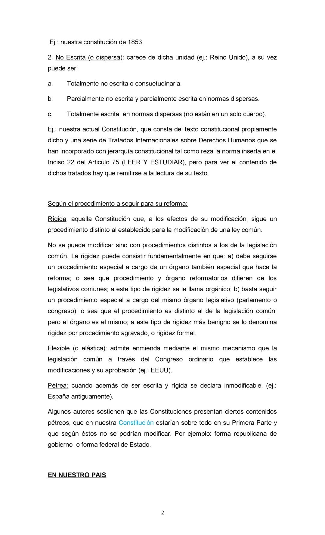 DERECHO CONSTITUCIONAL Y DERECHO ADMINISTRATIVO:
Se deja expresa constancia de que este resumen es meramente ilustrativo y se
confecciona a