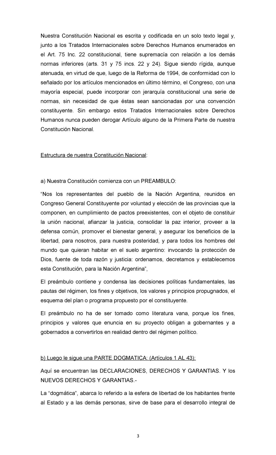 DERECHO CONSTITUCIONAL Y DERECHO ADMINISTRATIVO:
Se deja expresa constancia de que este resumen es meramente ilustrativo y se
confecciona a