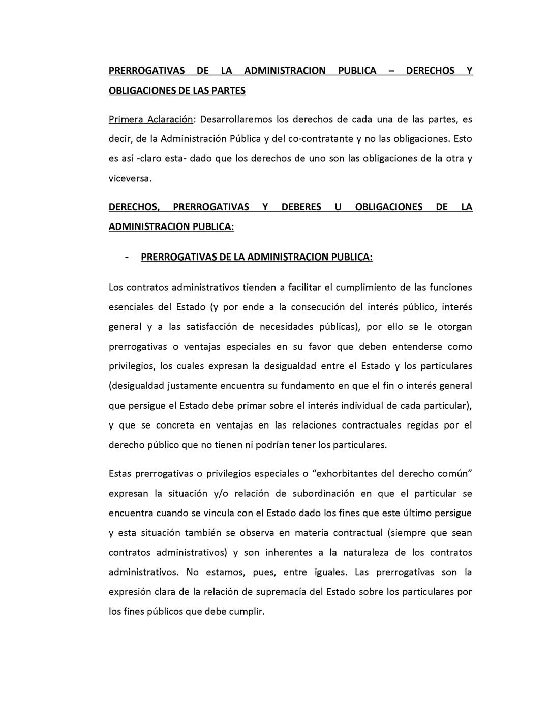 DERECHO CONSTITUCIONAL Y DERECHO ADMINISTRATIVO:
Se deja expresa constancia de que este resumen es meramente ilustrativo y se
confecciona a