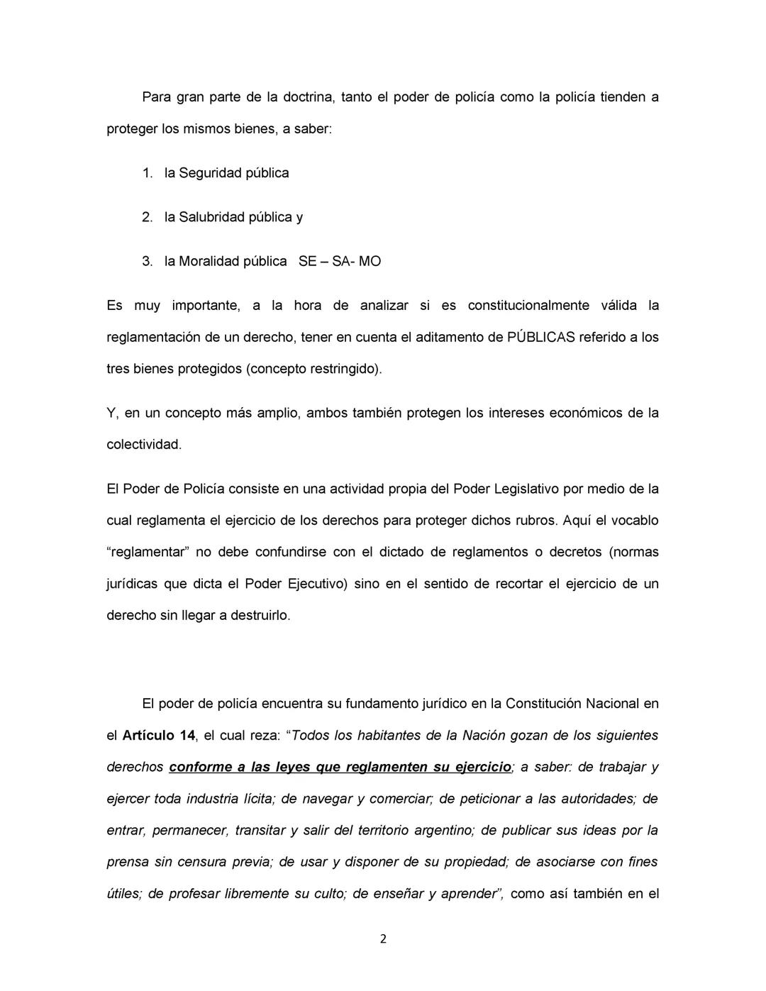 DERECHO CONSTITUCIONAL Y DERECHO ADMINISTRATIVO:
Se deja expresa constancia de que este resumen es meramente ilustrativo y se
confecciona a