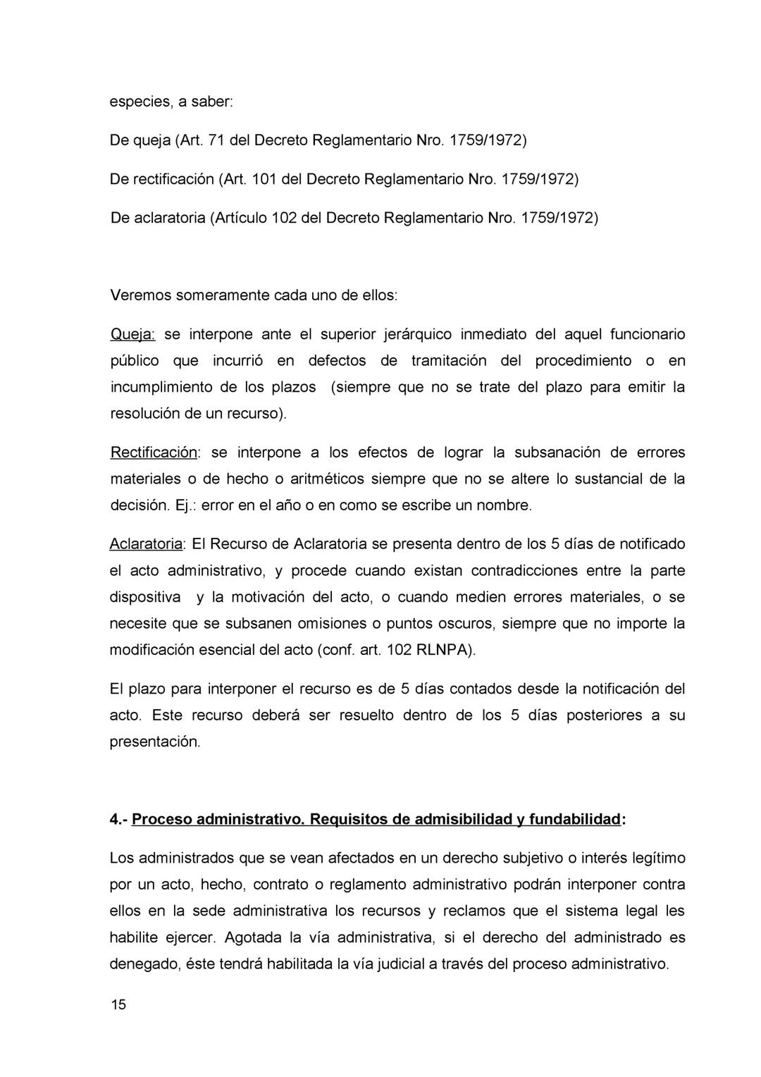 DERECHO CONSTITUCIONAL Y DERECHO ADMINISTRATIVO:
Se deja expresa constancia de que este resumen es meramente ilustrativo y se
confecciona a