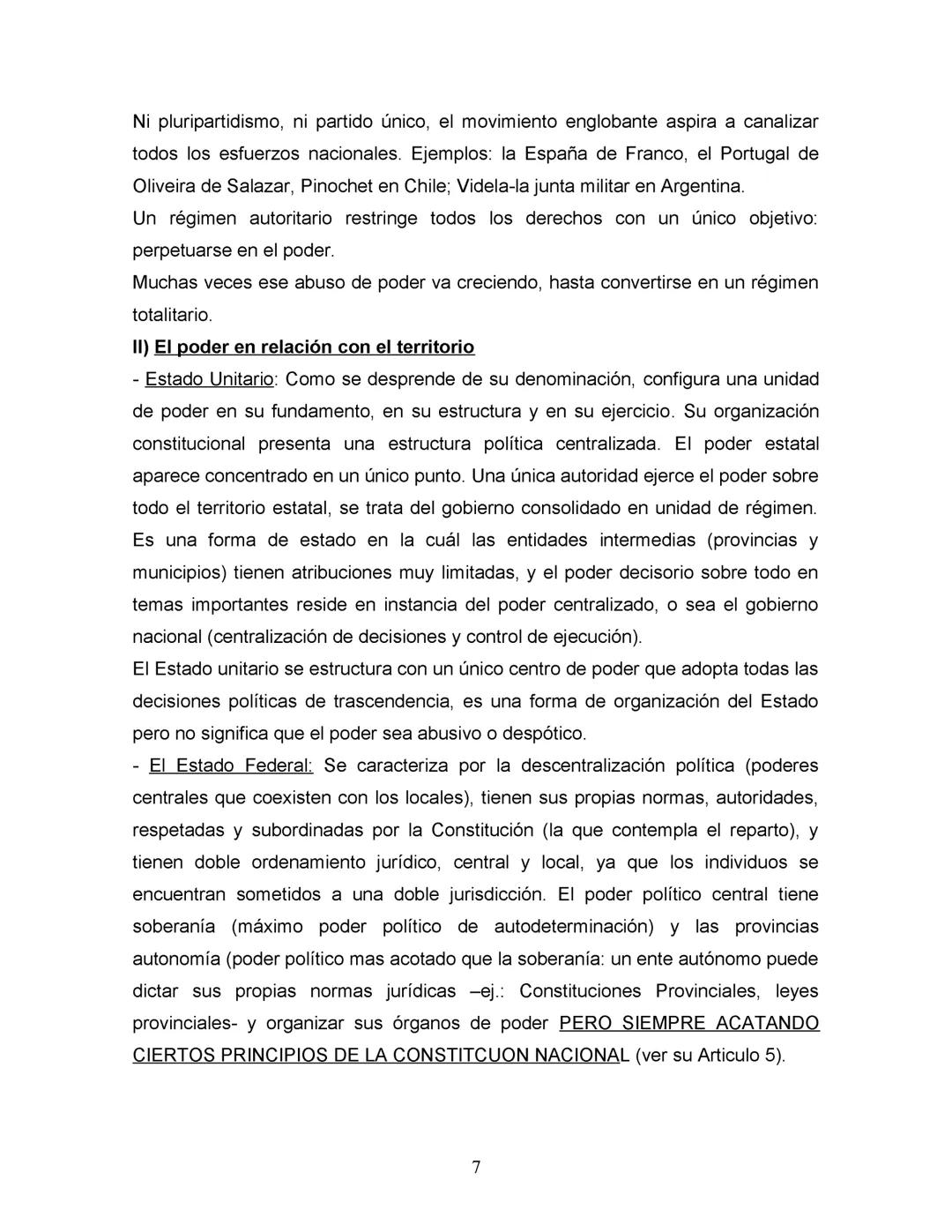 DERECHO CONSTITUCIONAL Y DERECHO ADMINISTRATIVO:
Se deja expresa constancia de que este resumen es meramente ilustrativo y se
confecciona a