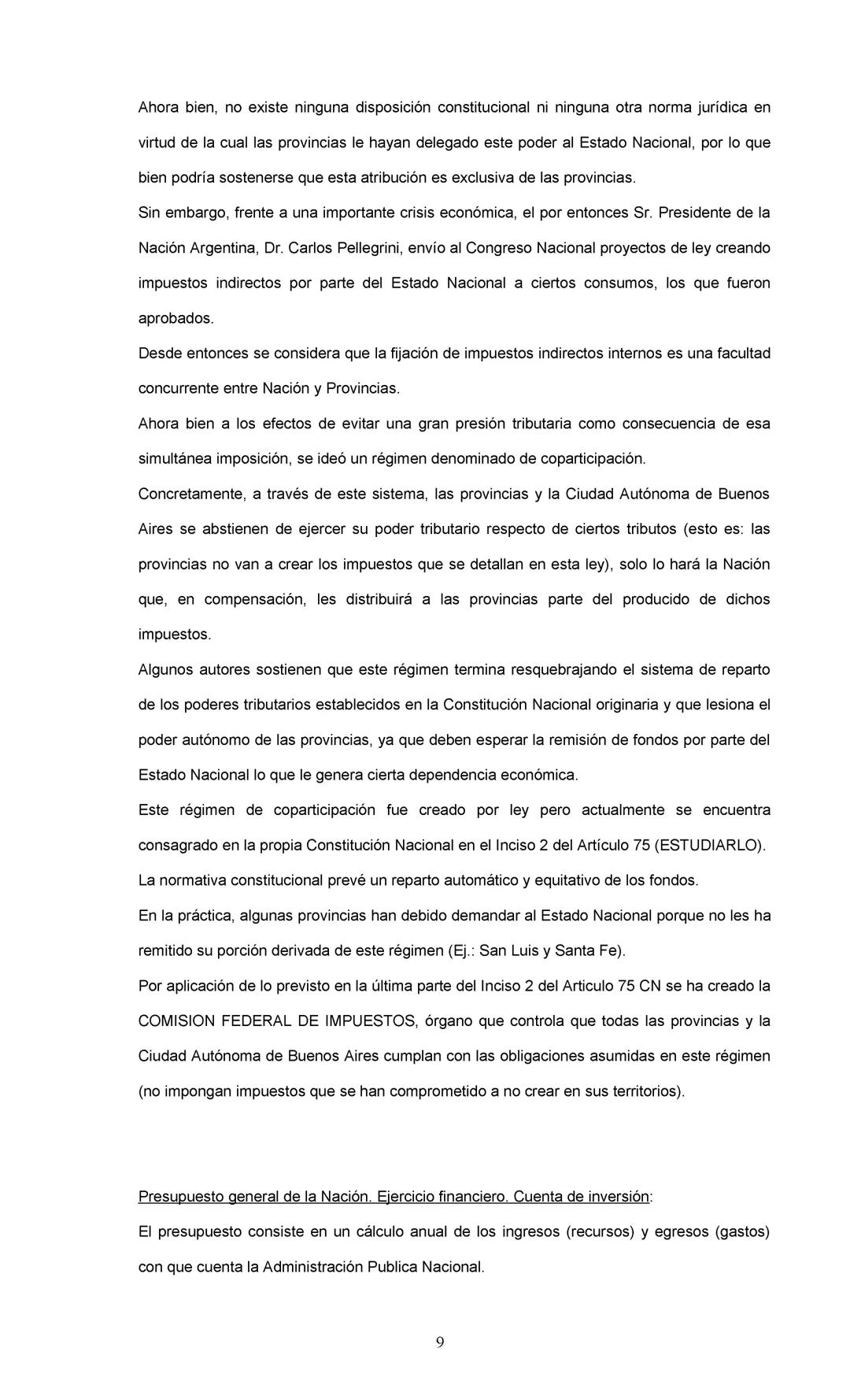 DERECHO CONSTITUCIONAL Y DERECHO ADMINISTRATIVO:
Se deja expresa constancia de que este resumen es meramente ilustrativo y se
confecciona a