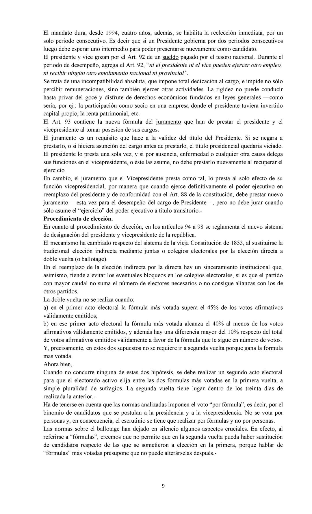 DERECHO CONSTITUCIONAL Y DERECHO ADMINISTRATIVO:
Se deja expresa constancia de que este resumen es meramente ilustrativo y se
confecciona a
