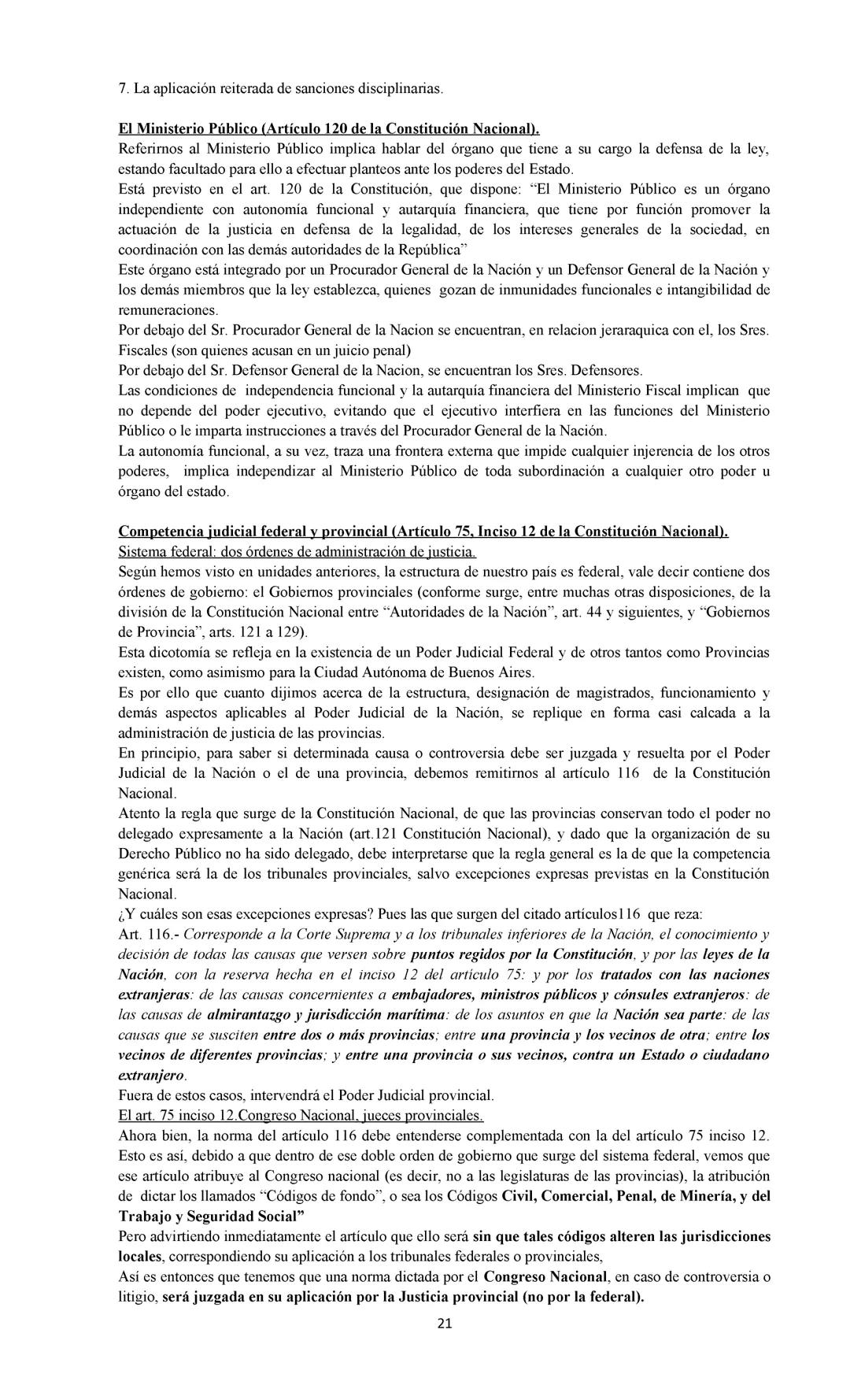 DERECHO CONSTITUCIONAL Y DERECHO ADMINISTRATIVO:
Se deja expresa constancia de que este resumen es meramente ilustrativo y se
confecciona a