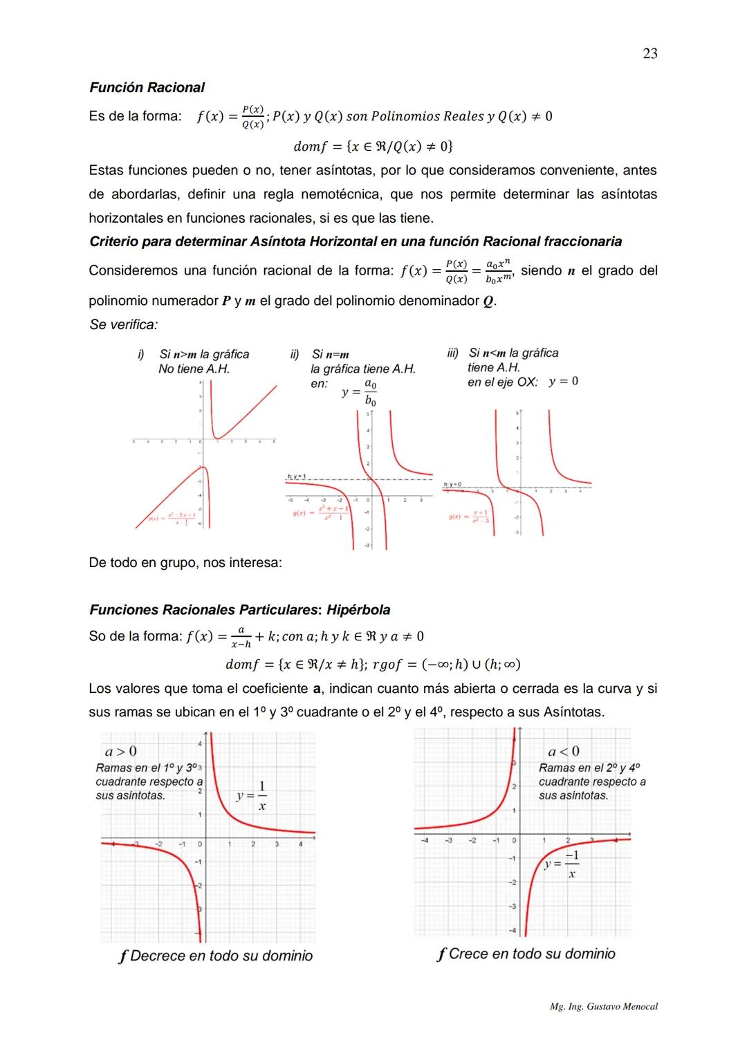 1
UNIDAD 1: FUNCIONES EN UNA VARIABLE REAL
Las funciones matemáticas sirven para describir fenómenos de la naturaleza o de las
ciencias. En